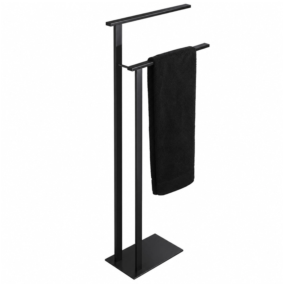 Porte-serviettes sur pied pour salle de bain