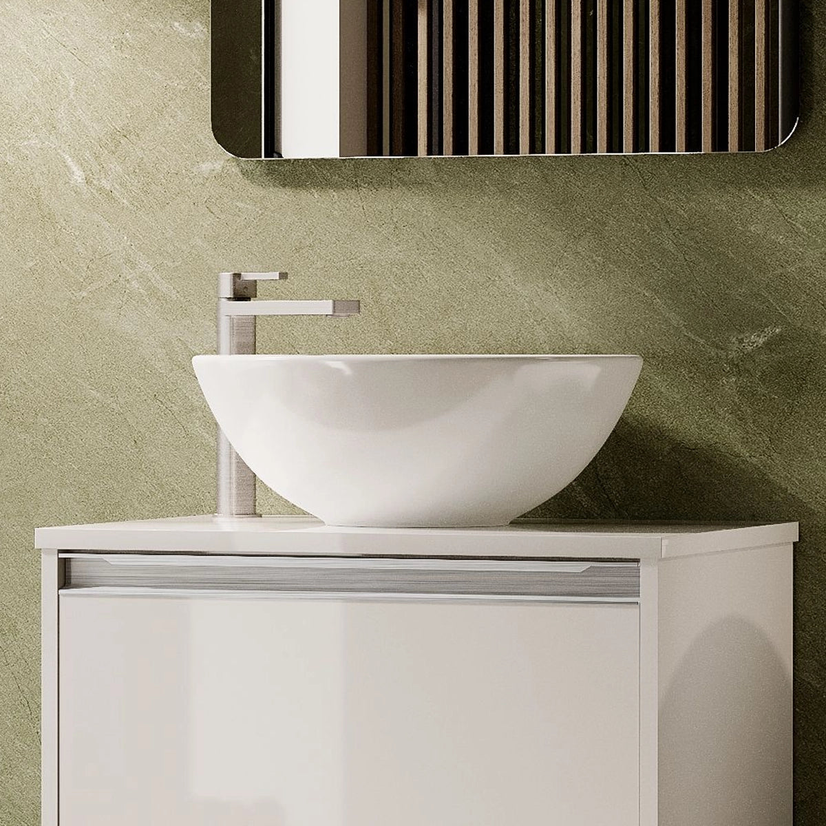 Lavabo ovale à poser Otto