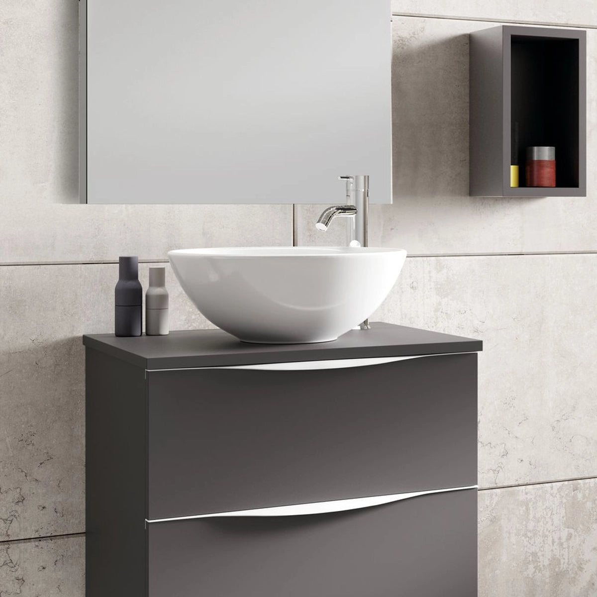 Lavabo ovale à poser Otto