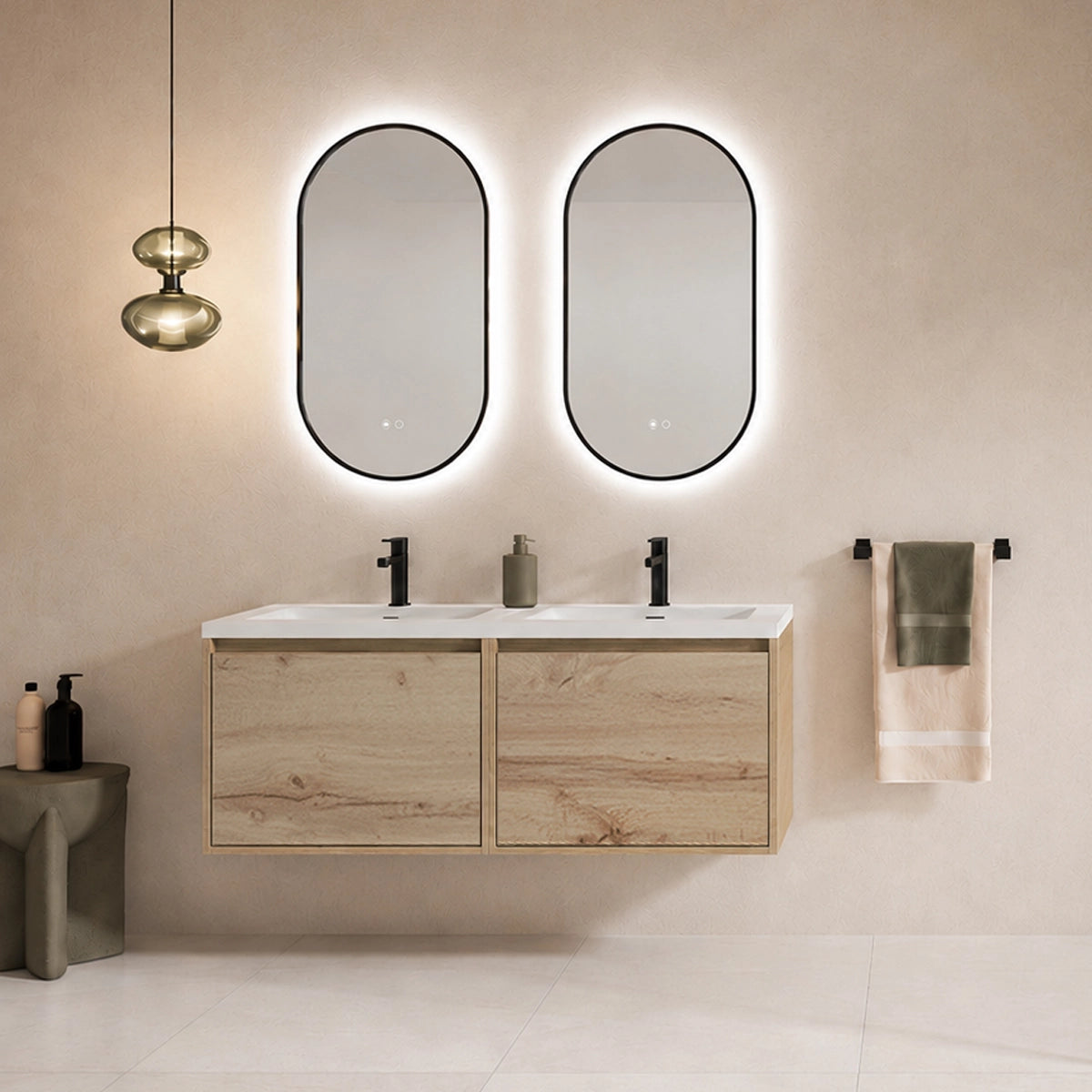 Meuble bain suspendu Atelier