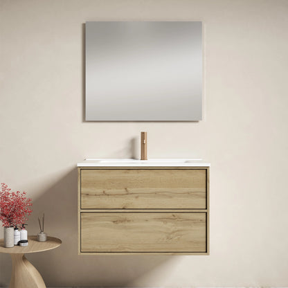 Meuble de salle de bain lavabo Frame top