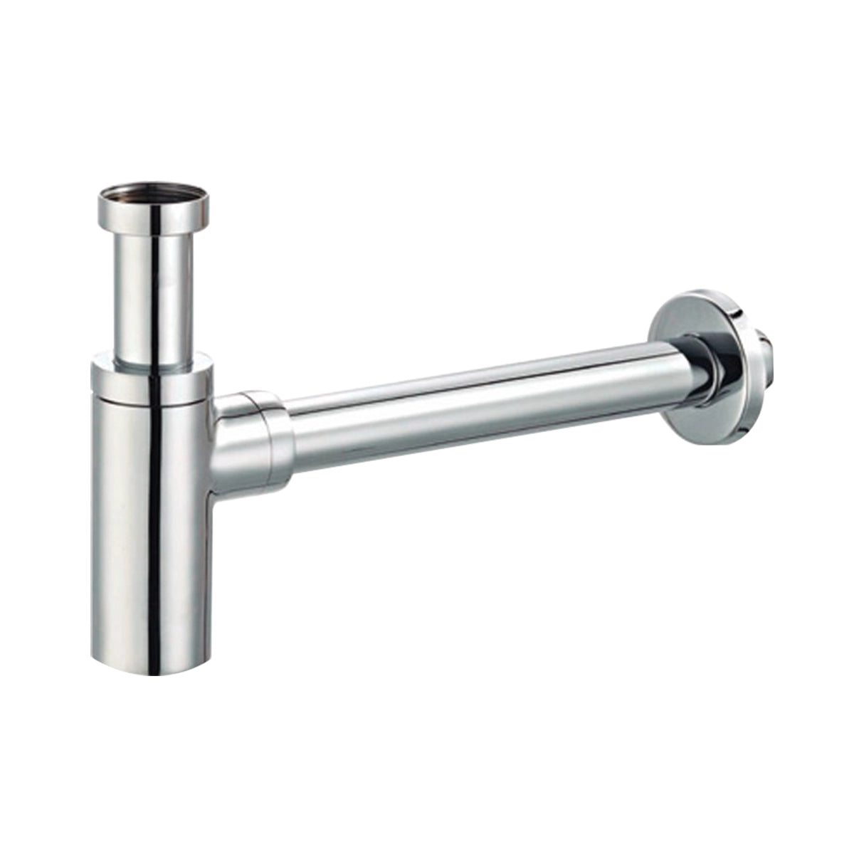 Siphon argent brillant