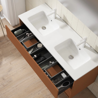 Meuble de salle de bain avec lavabo Frame top