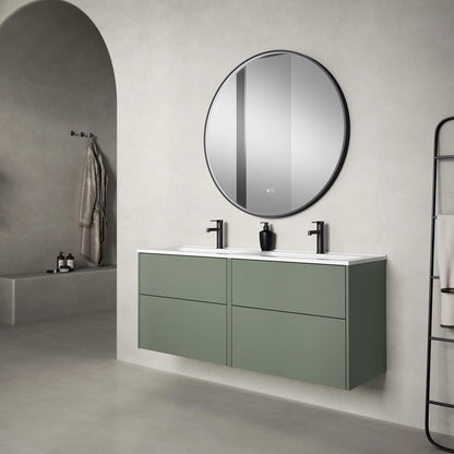 Meuble avec lave-mains de salle de bain Albor