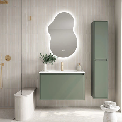 Meuble de salle de bain avec lavabo à poser Atelier