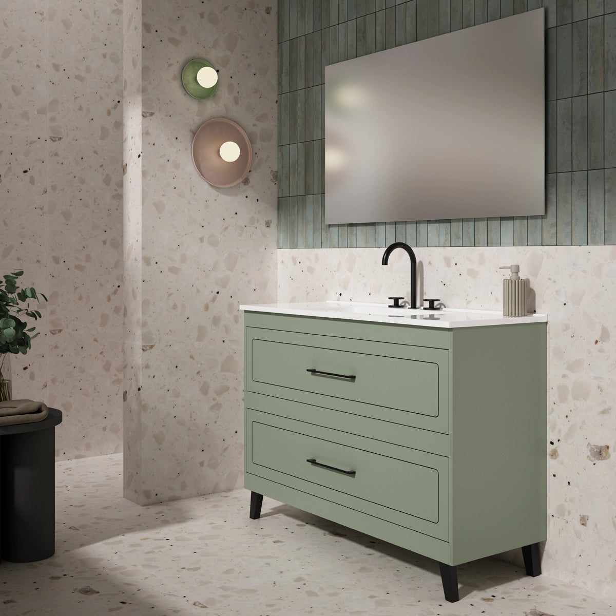 Meuble de salle de bain vintage Vintage top