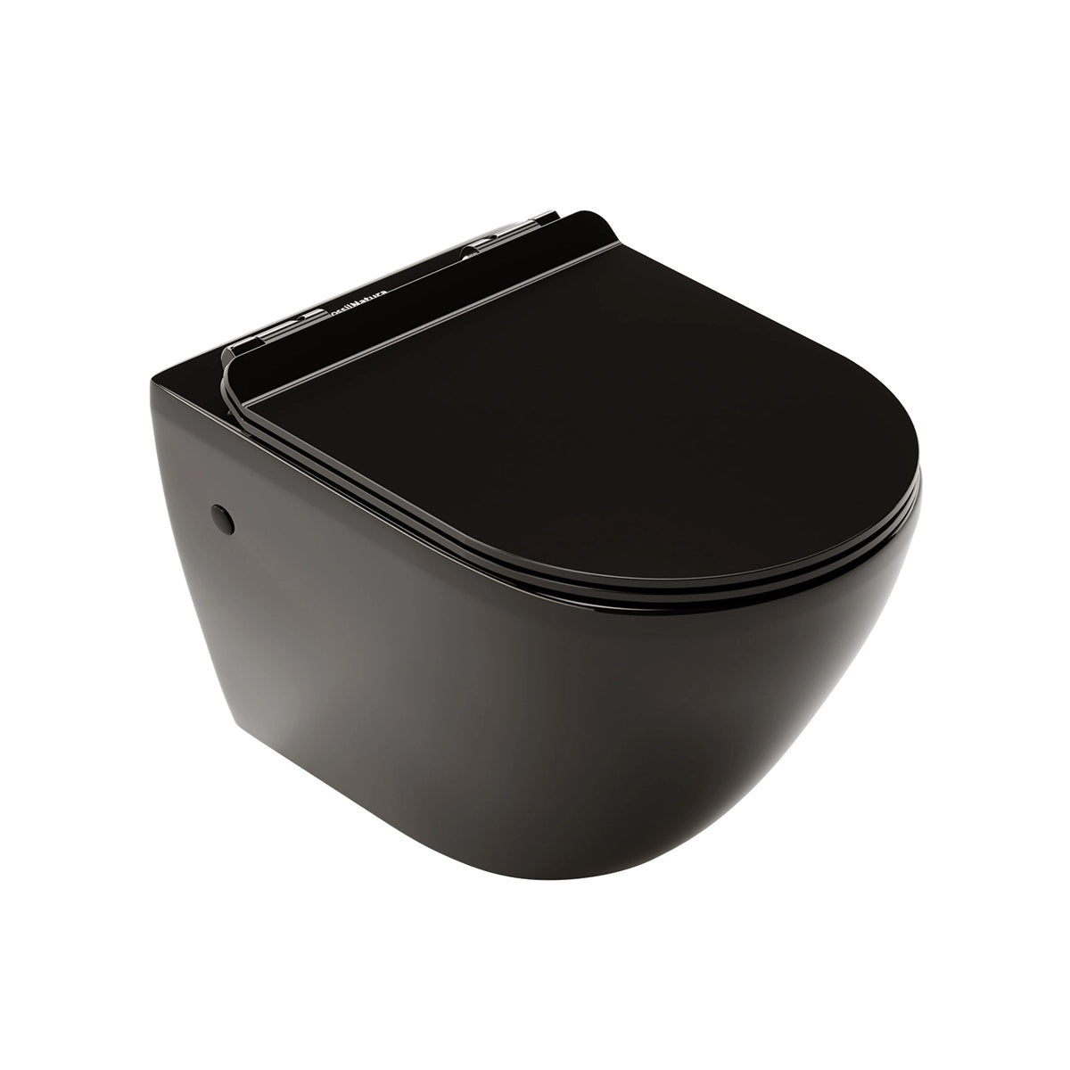 WC suspendue noir brillant Veron