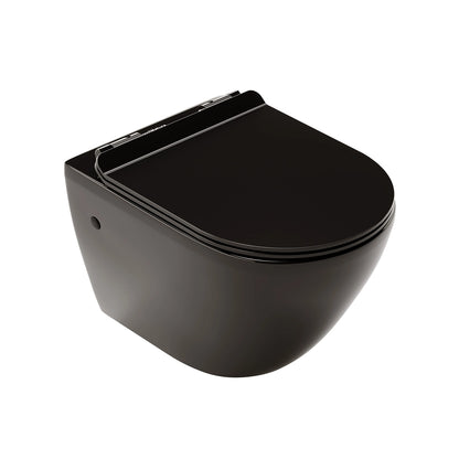 WC suspendue noir brillant Veron