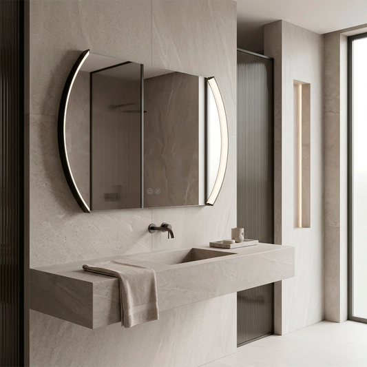 Miroir avec appliques Soren