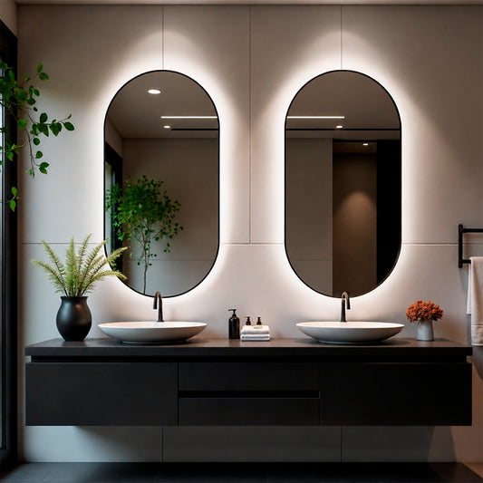 Miroir lumineux LED Frella