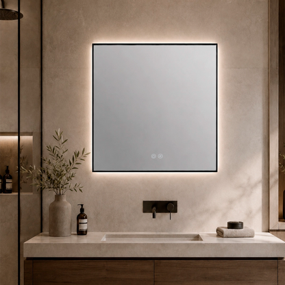 Miroir avec cadre métallique Nyros