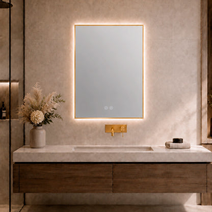 Miroir avec cadre métallique Nyros