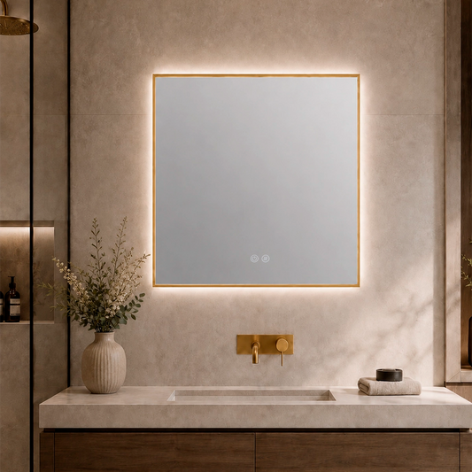 Miroir avec cadre métallique Nyros