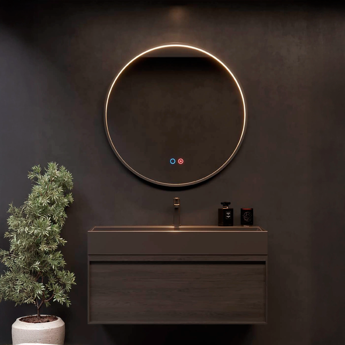 Miroir lumière indirecte Népal