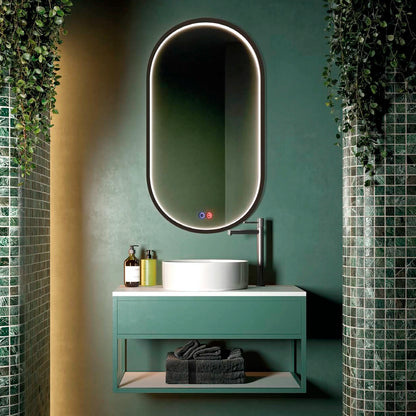 Miroir avec éclairage LED intégré Rio