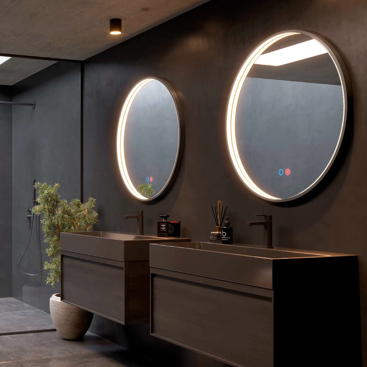 Miroir lumière indirecte Népal