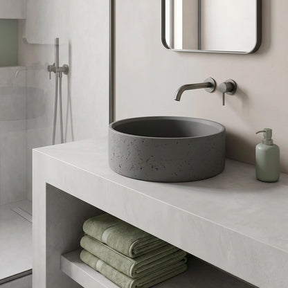 Lavabo en ciment Terra Round
