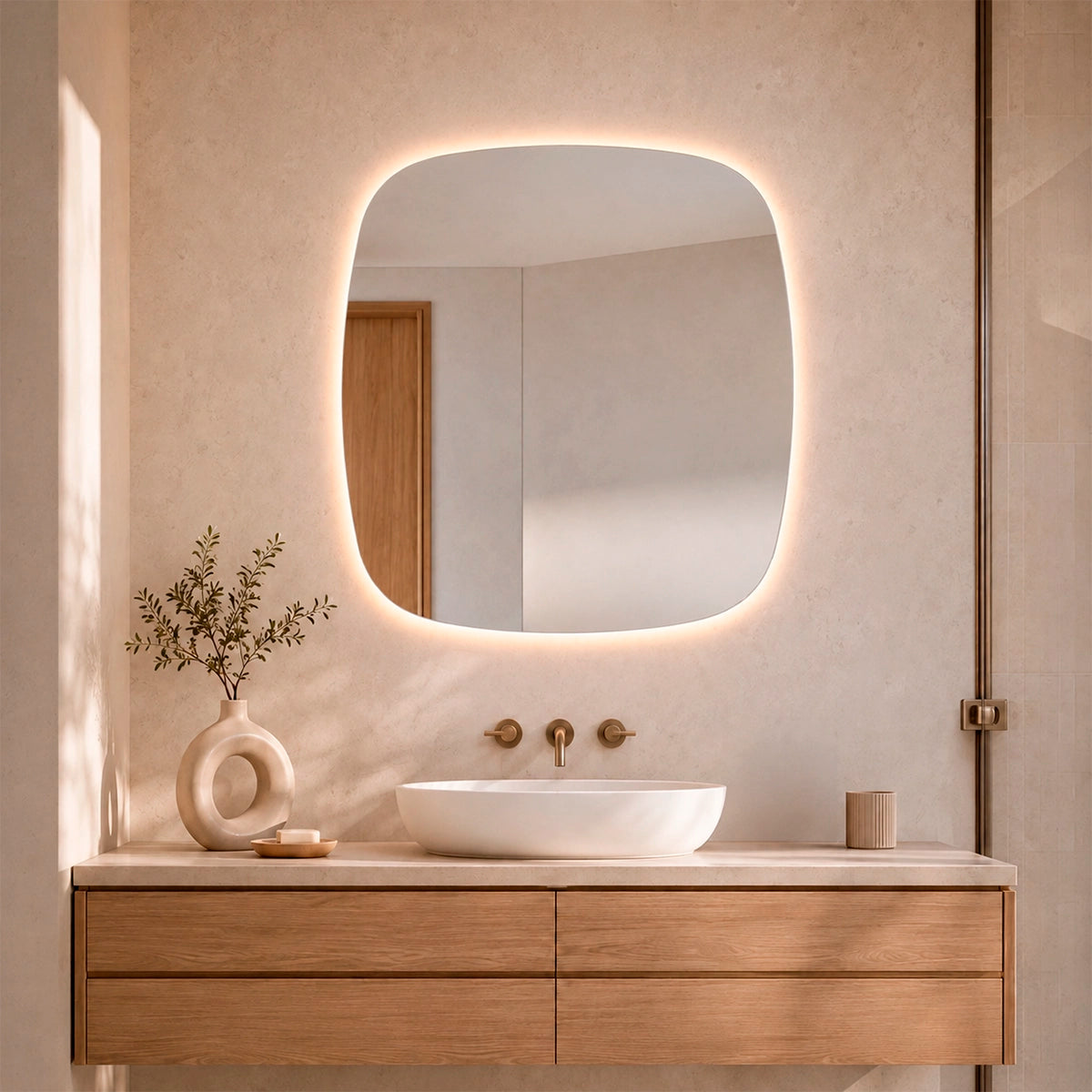 Miroir forme organique Apus