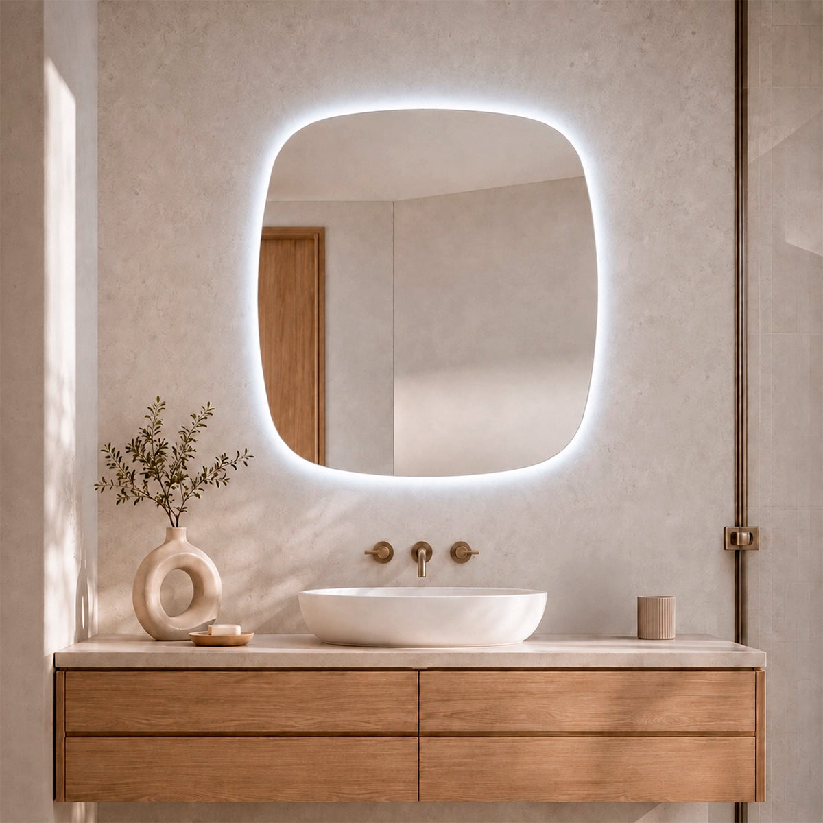 Miroir forme organique Apus