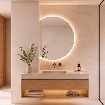 Miroir semi-circulaire Naos