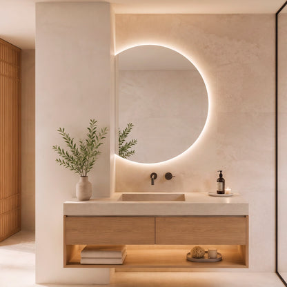 Miroir semi-circulaire Naos