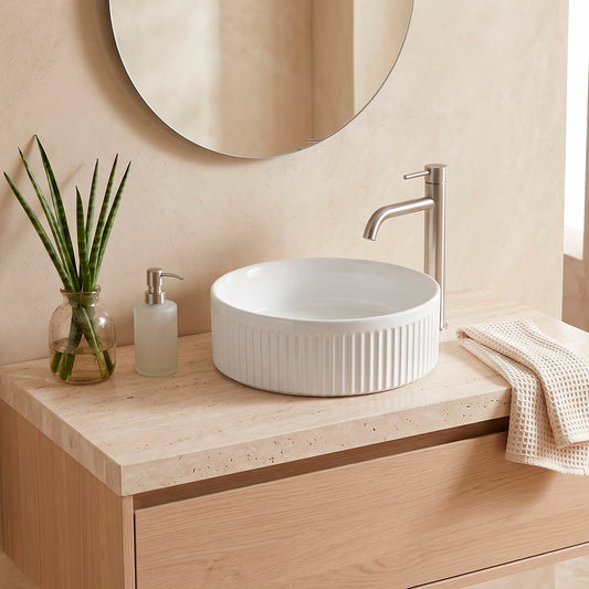 Lavabo rond à poser Gina