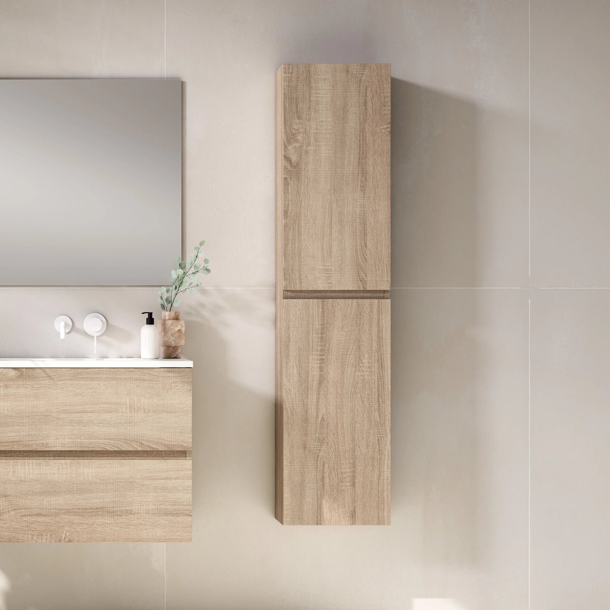 Armoire colonne de salle de bain Esencial – The Bath