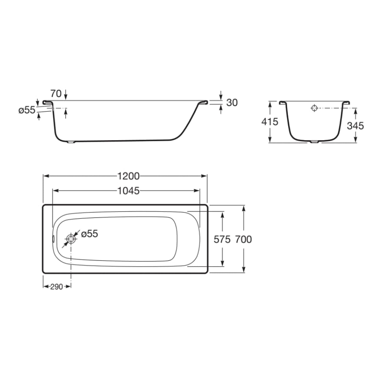 Bañera barata Contesa - The Bath