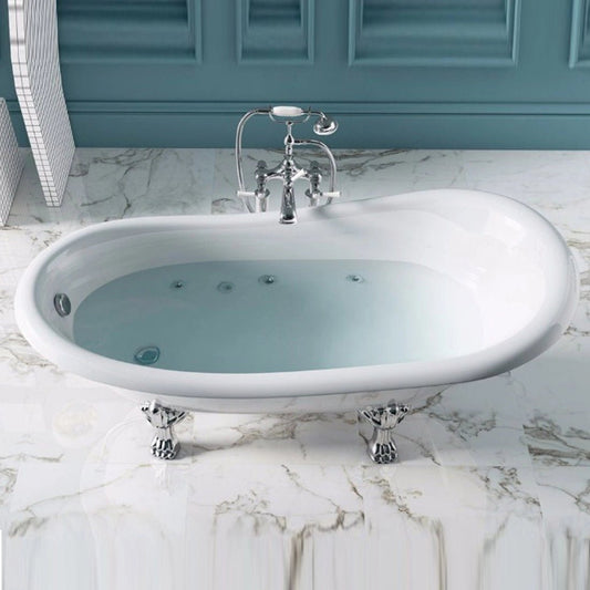 Bañera vintage con hidromasaje Andromeda