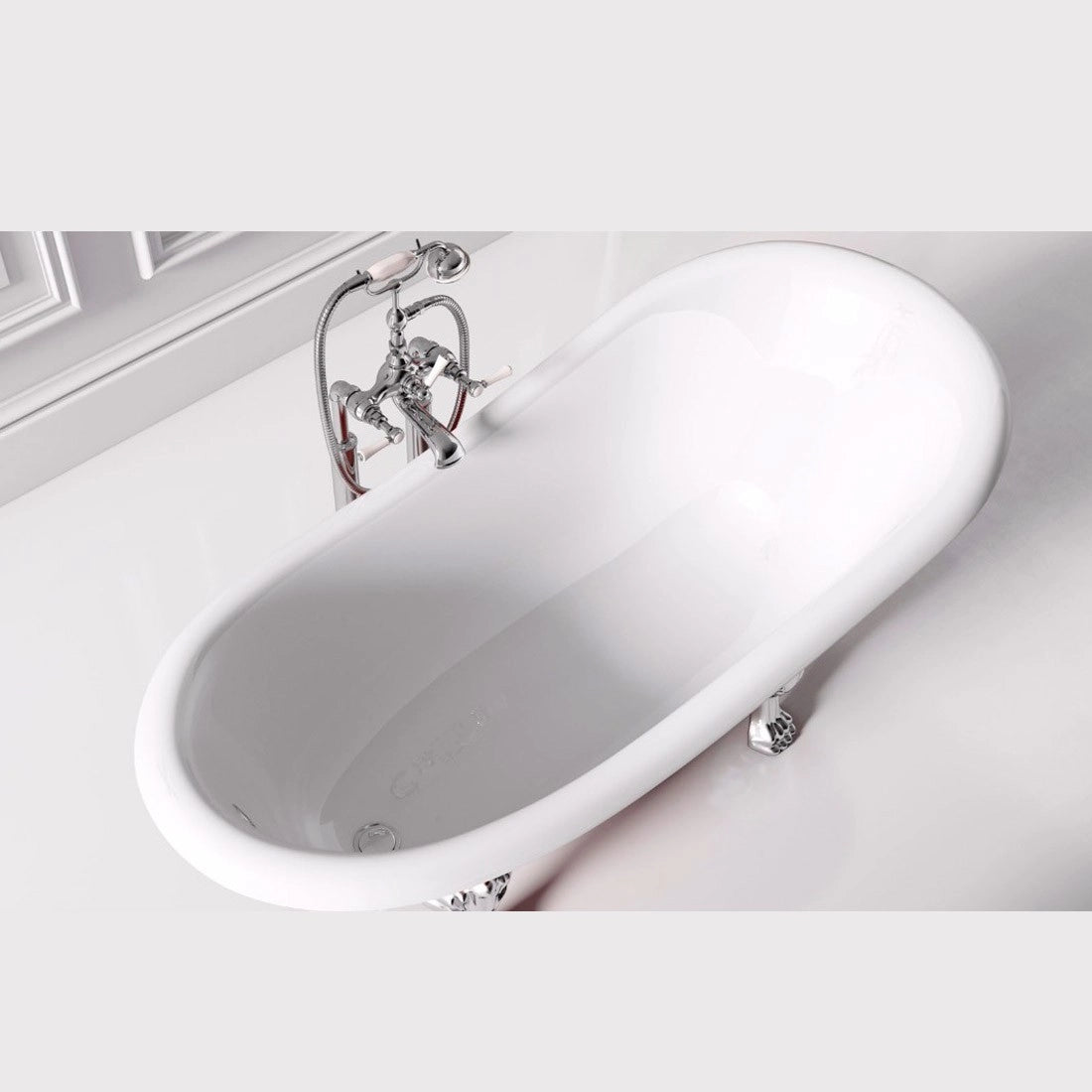 Bañera vintage con patas Andromeda
