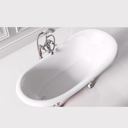 Bañera vintage con patas Andromeda
