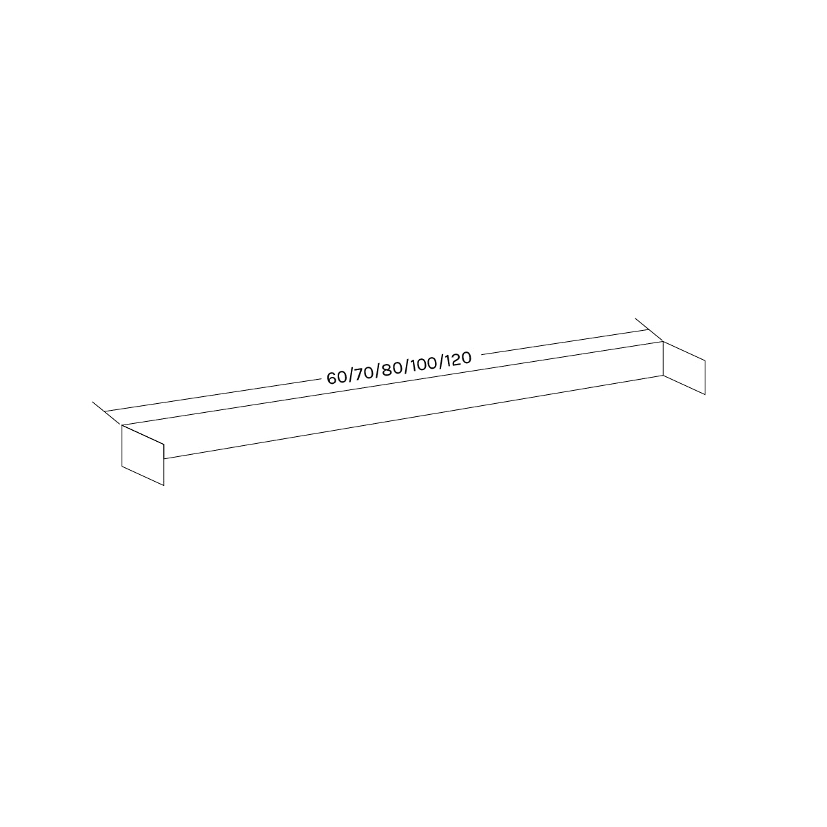 Barre de renfort pour abattants de WC