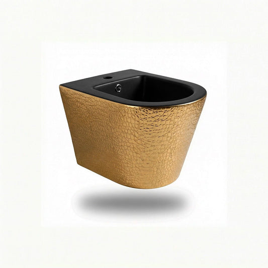 Bidé suspendido Negro - Oro Umbra - The Bath