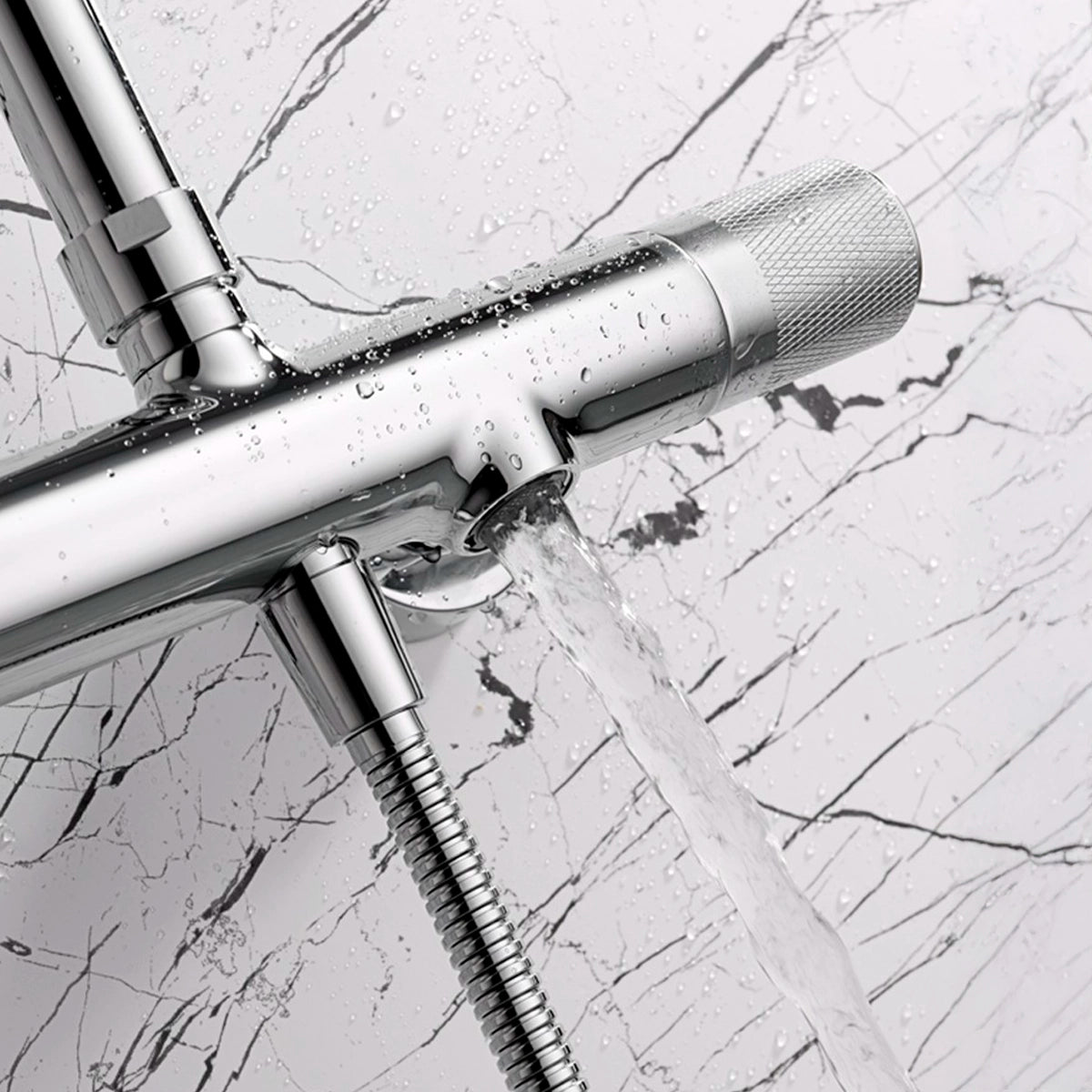 Columna de ducha y bañera Line - Thebath