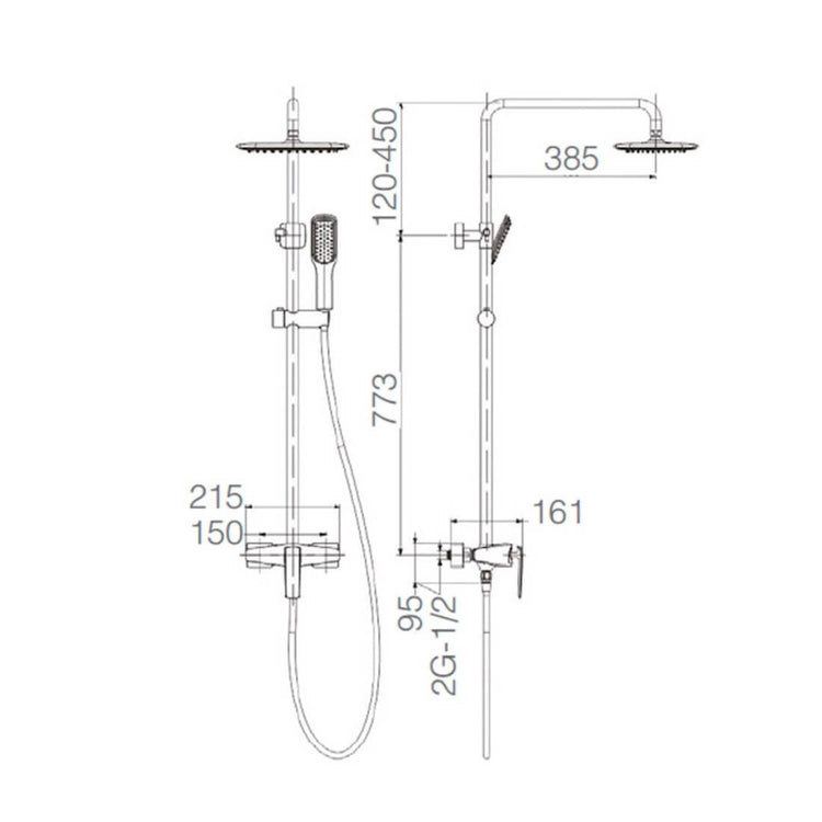 Colonne de douche Écosse