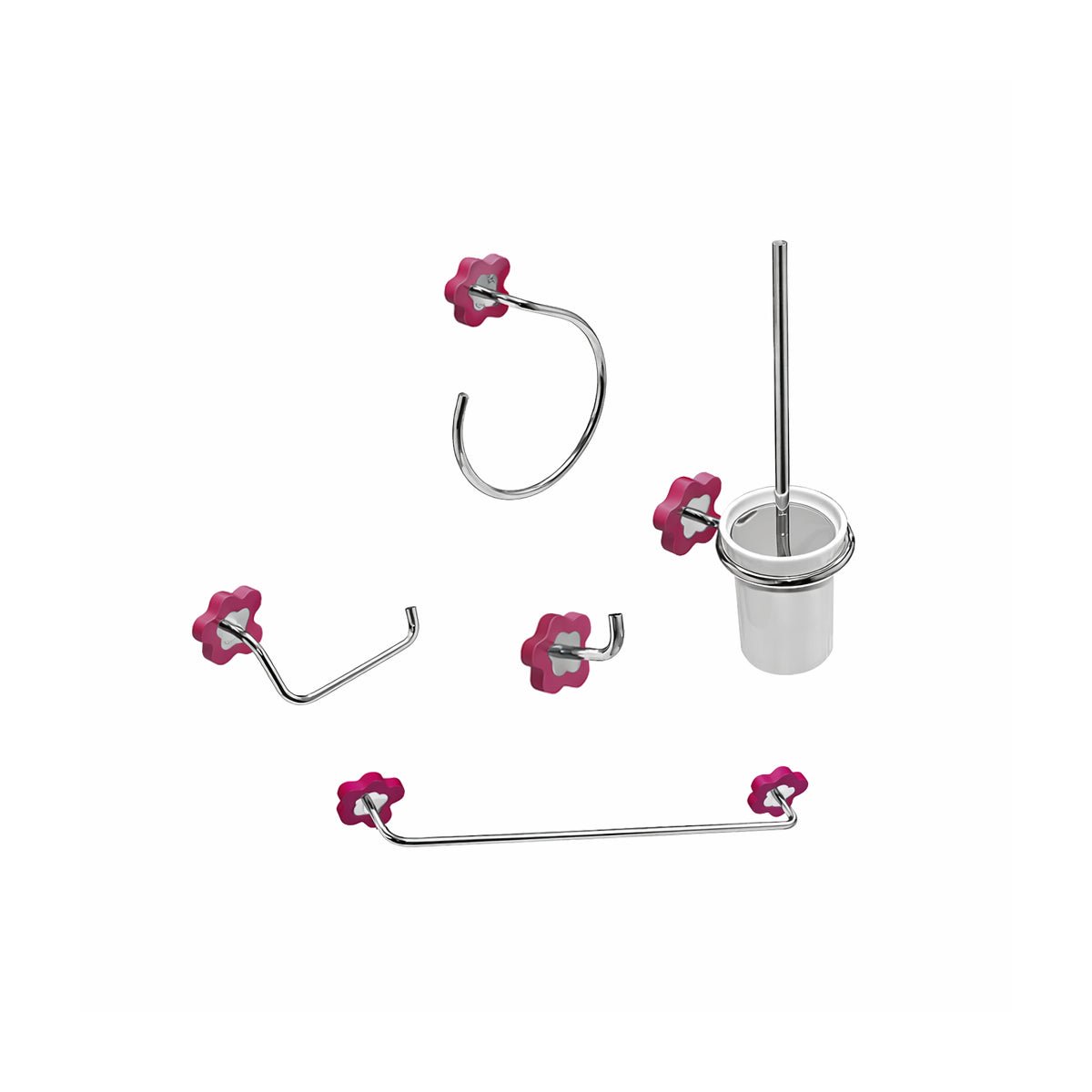 Conjunto accesorios de baño Flower - Thebath