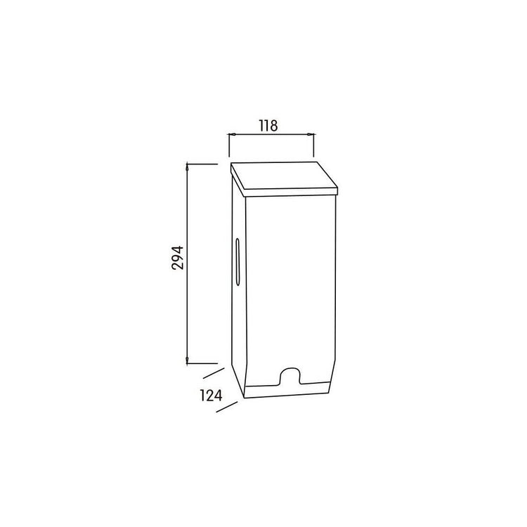 Distributeur de papier toilette Universel