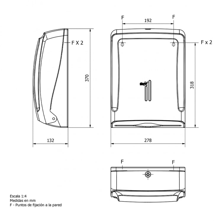 Distributeur de serviette en papier