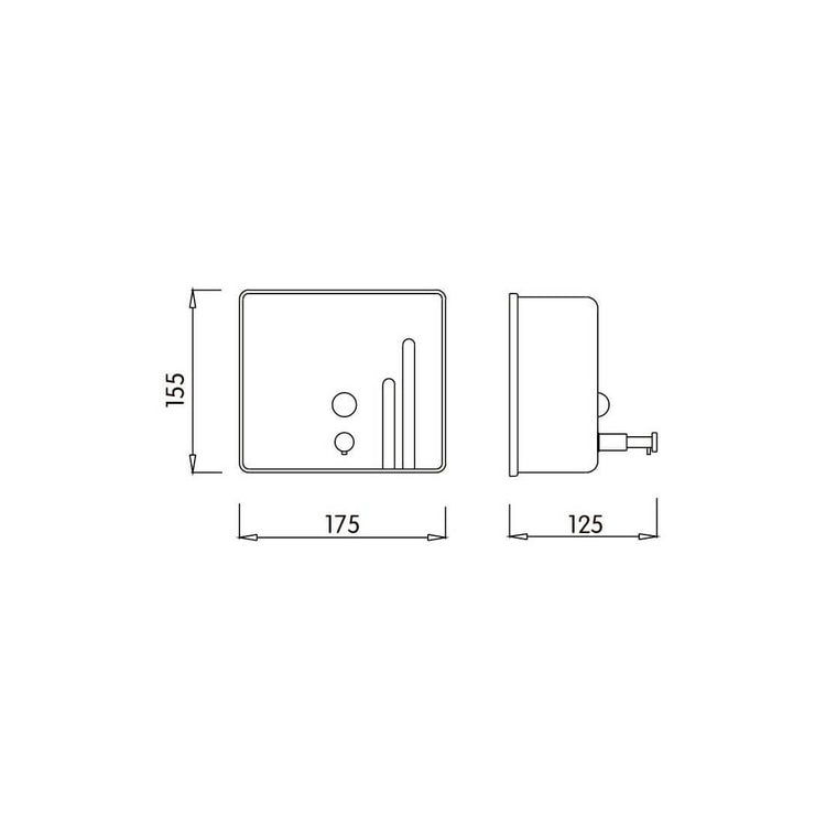 Distributeur de savon avec valve