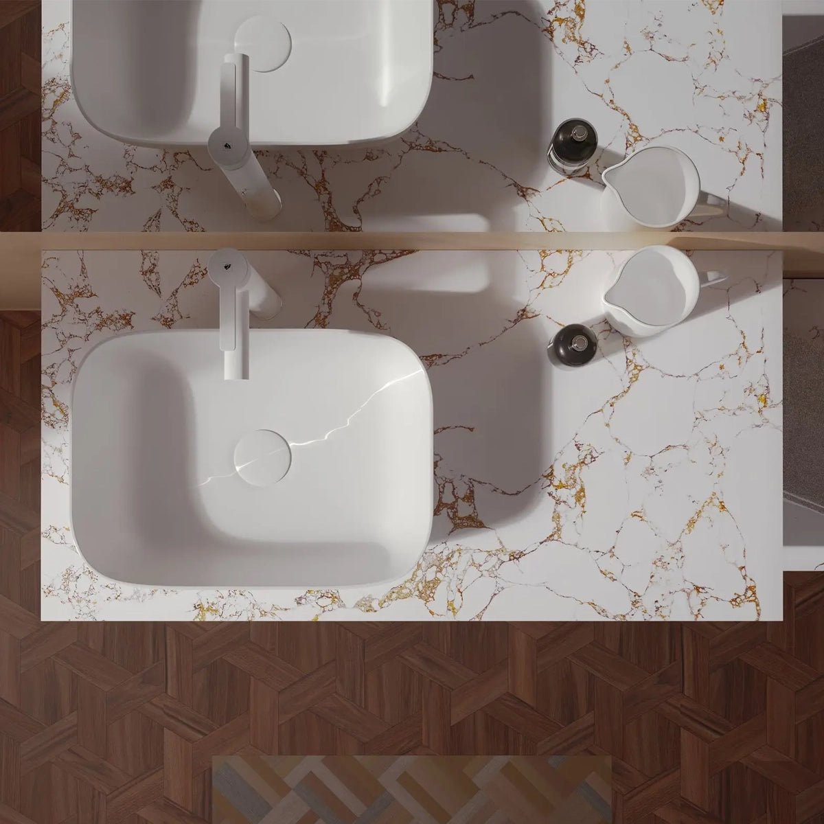 Encimera de piedra para mueble Stein - The Bath