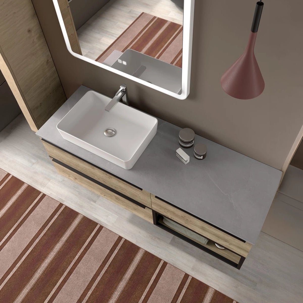 Encimera lavabo sobre mueble Mytho - The Bath