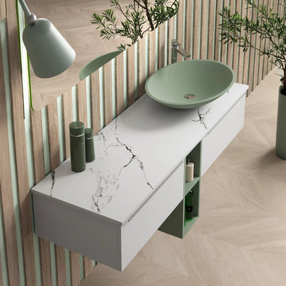 Encimera lavabo sobre mueble Mytho - The Bath