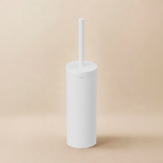 Brosse WC blanc mat
