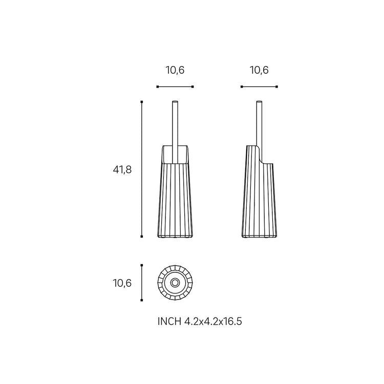 Porte-balai WC L'Avenir