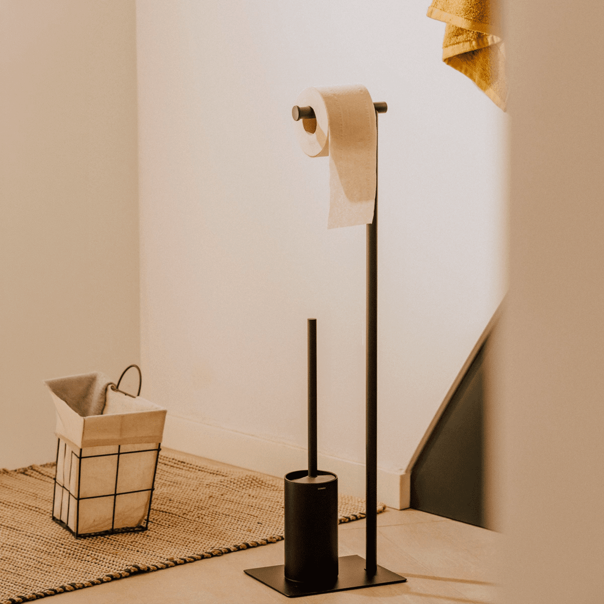 Escobillero portarrollos Essentials - The Bath