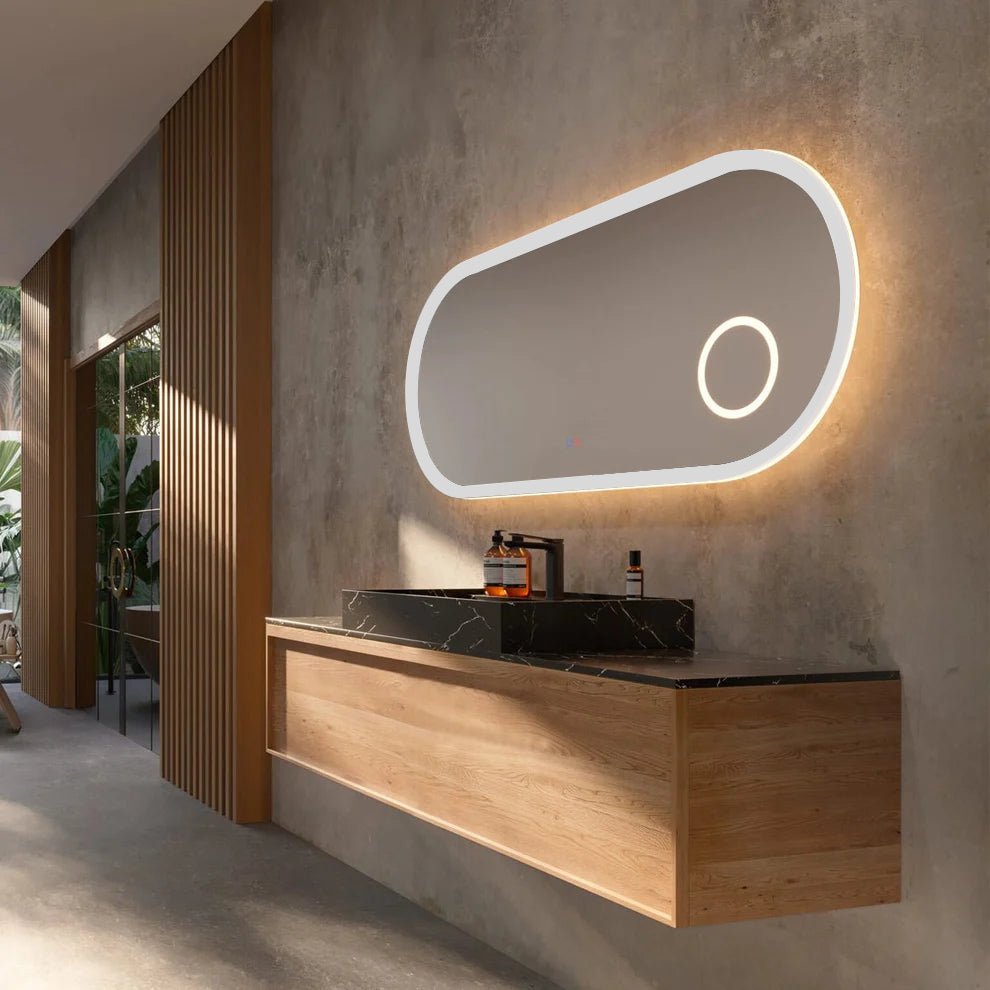 Espejo aumento con luz Rimini - Thebath