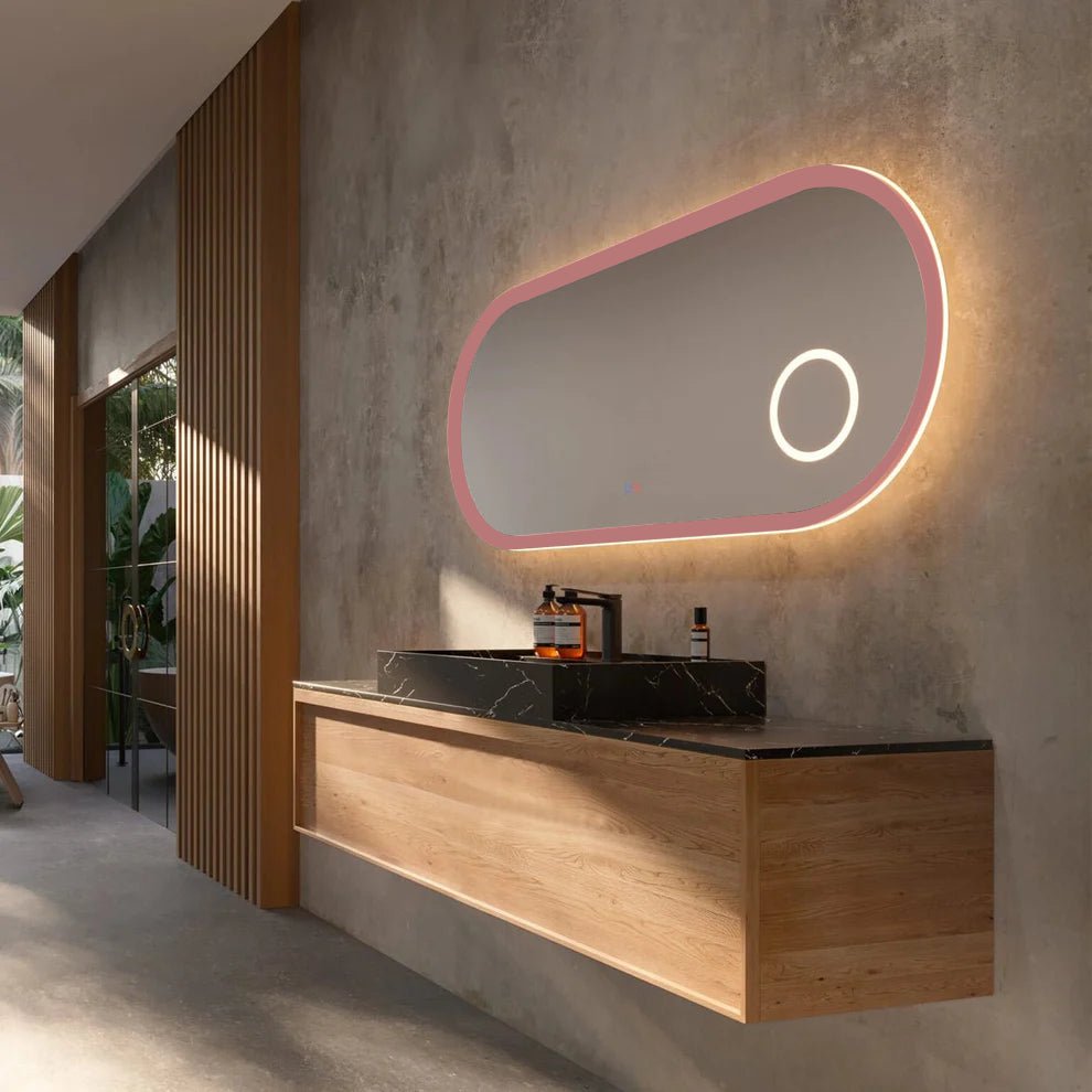 Espejo aumento con luz Rimini - Thebath