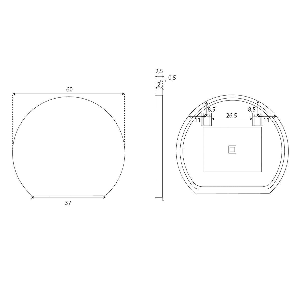 Espejo baño Eolo - Thebath