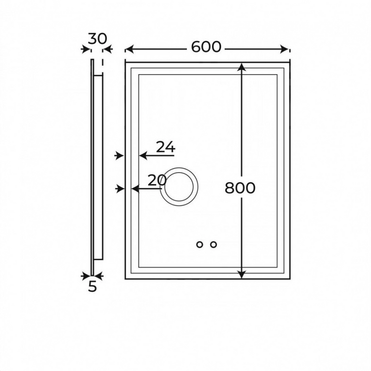 miroir grossissant Marco