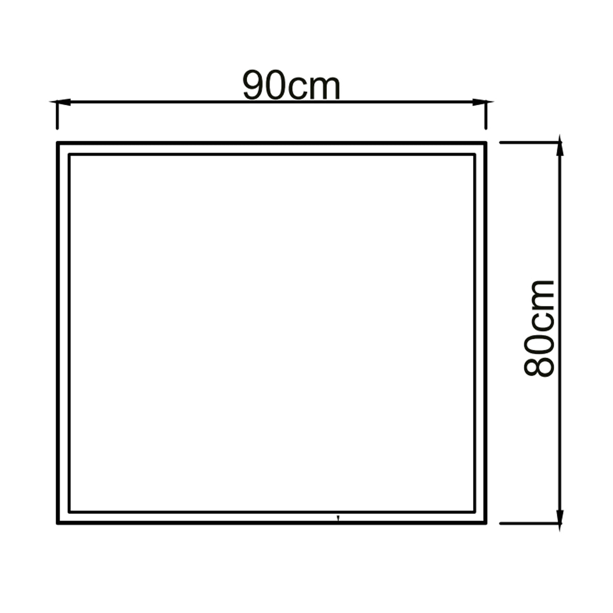 Espejo con luz led Suiza - Thebath